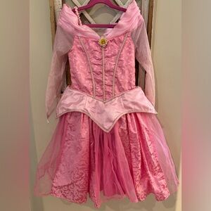 Disney Parks Authentic Aurora Sleeping Beauty Costume Girls Small